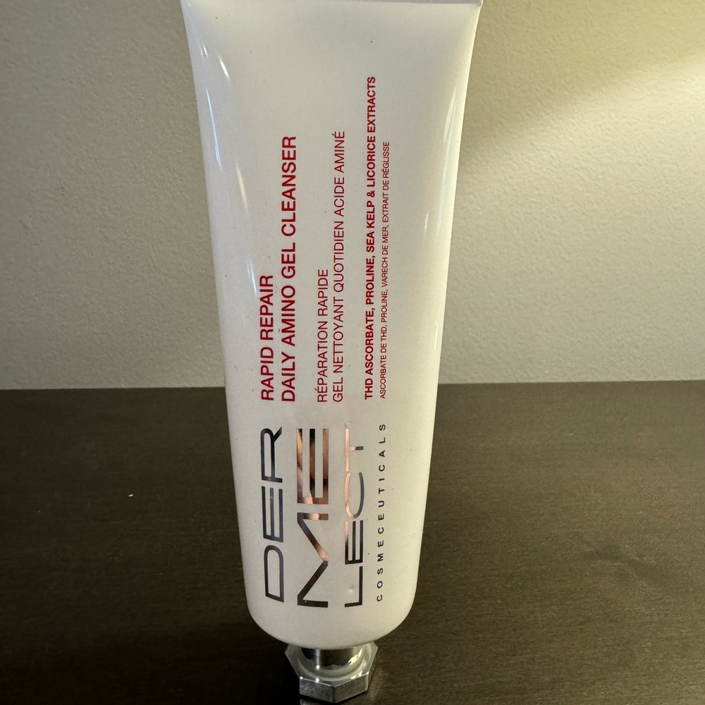 Dermelect Rapid Repair Daily Amino Gel Cleanser 4 oz 120 ml Full Size NEW
